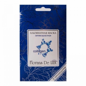 Альгинатная маска антивозрастная "Коллаген" "Florans De Lux" 30 г