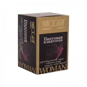 Напиток сухой пантовый быстрорастворимый "Woman" 50 г (20 саше по 2,5 г)